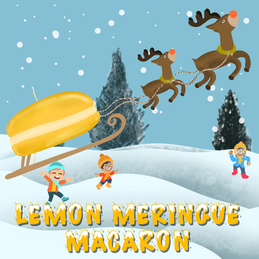 Lemon Meringue Macaron - Stereoplasm